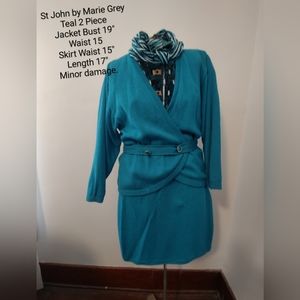 St John Skirt Suit
